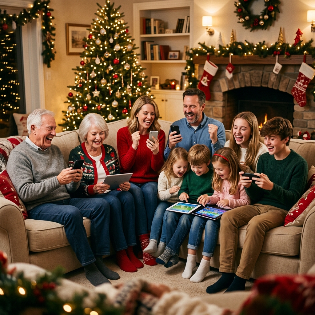 Familia y Amigos en Casa